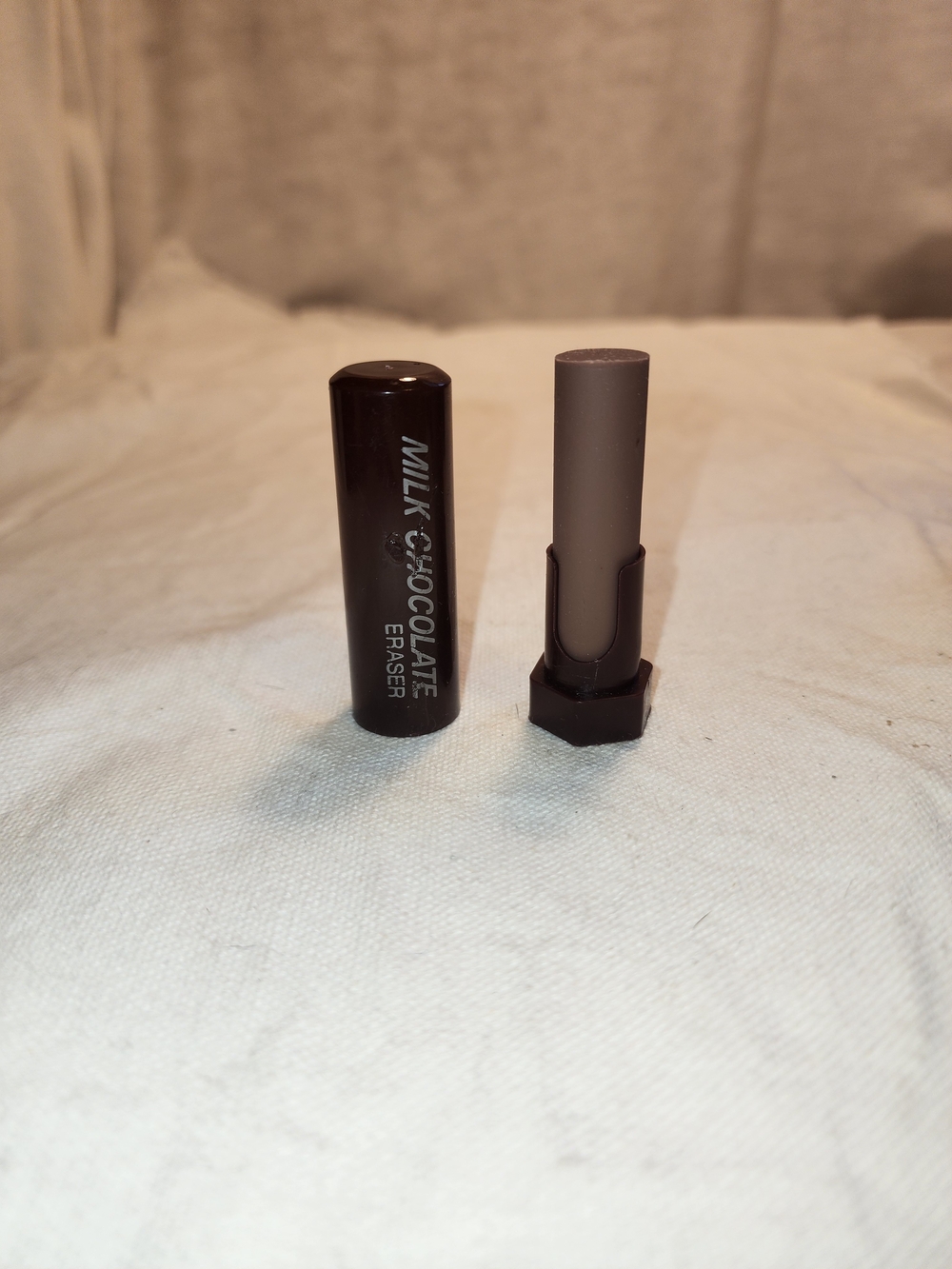 Vintage Chocolate Eraser Milk Chocolate Stick - Brown